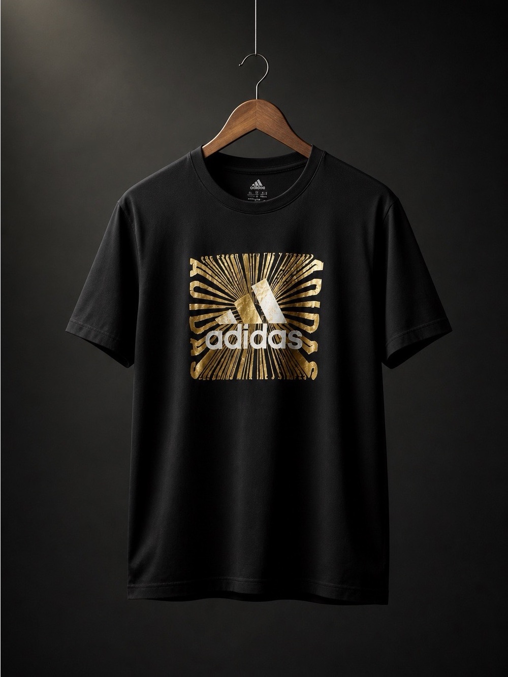 Adidas Men's Black T-Shirt